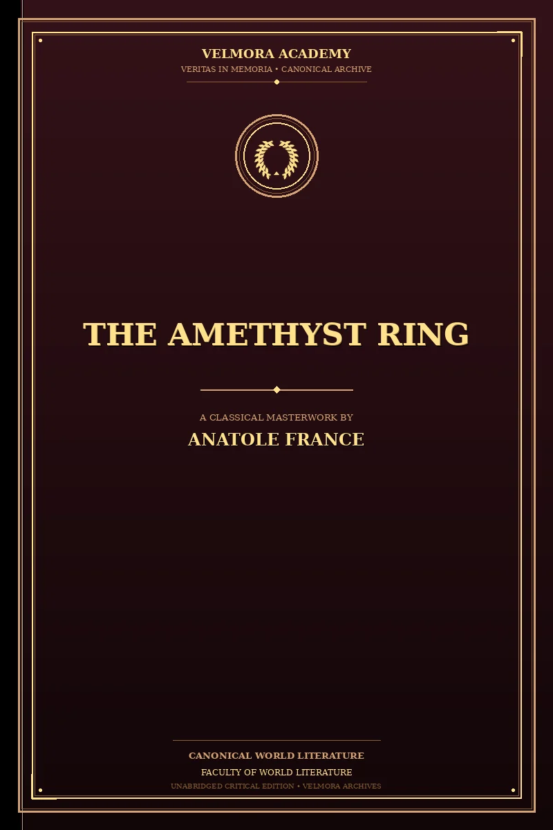 Cover of The Amethyst Ring