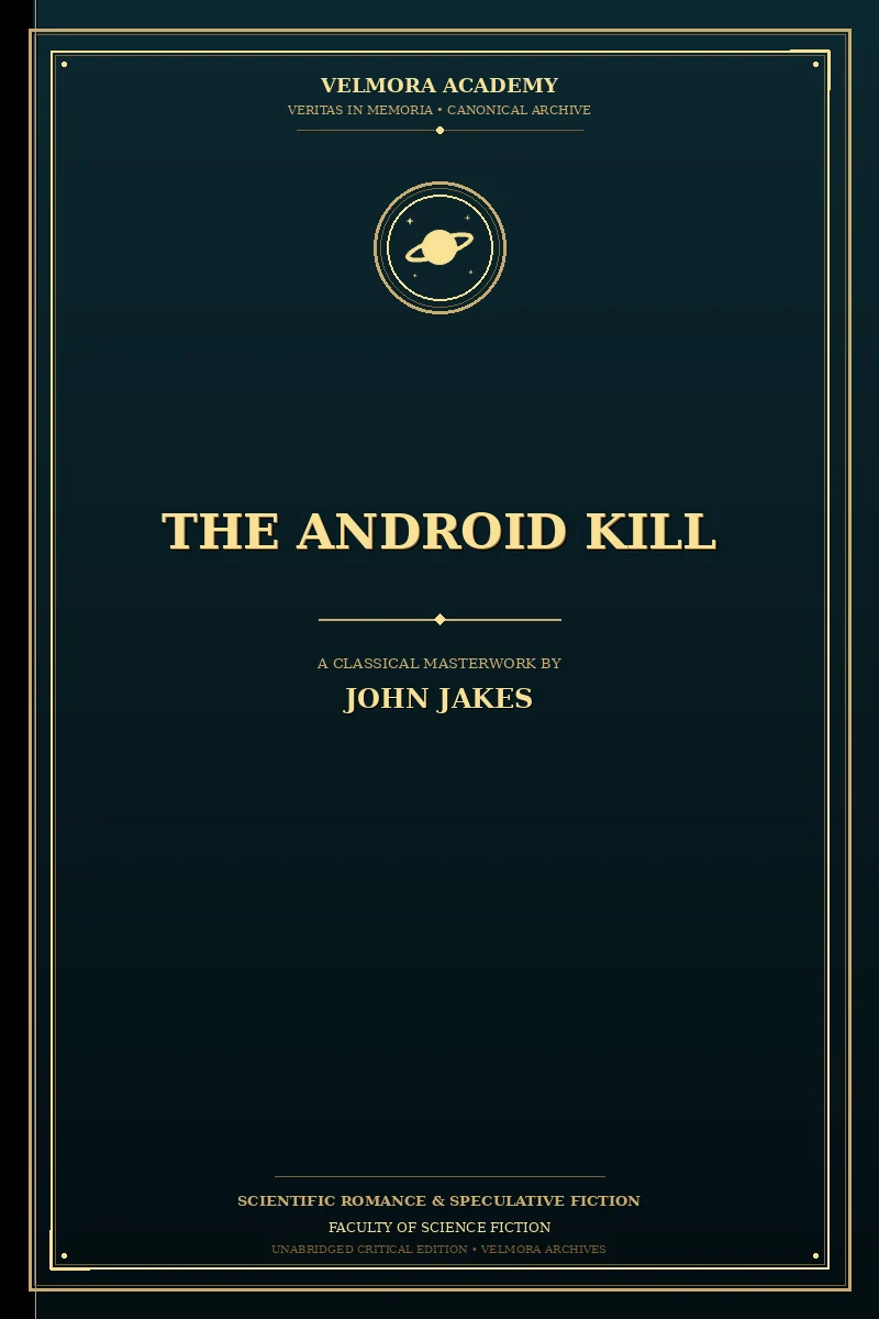 Cover of The Android Kill