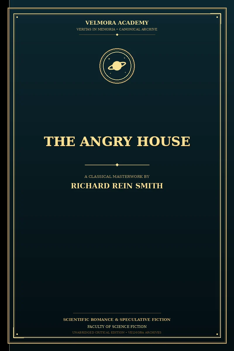 Cover of The angry house