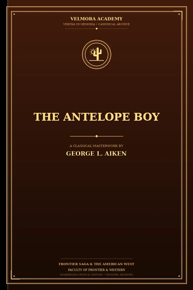 Cover of The Antelope Boy