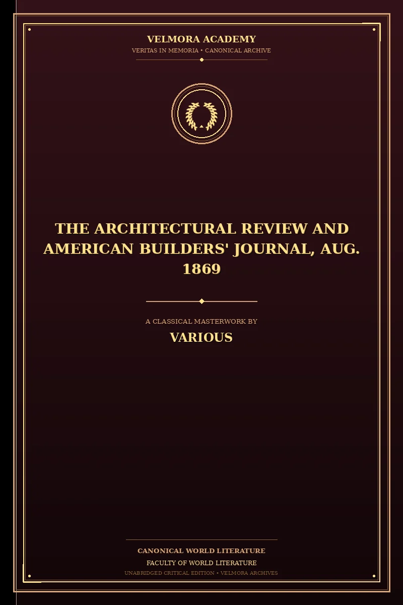 The Architectural Review and American