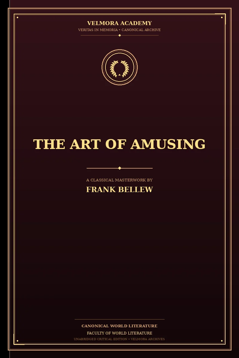 The Art of Amusing