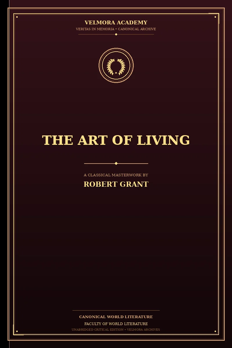 The Art of Living