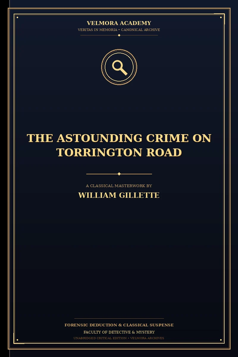 The astounding crime on Torrington Road