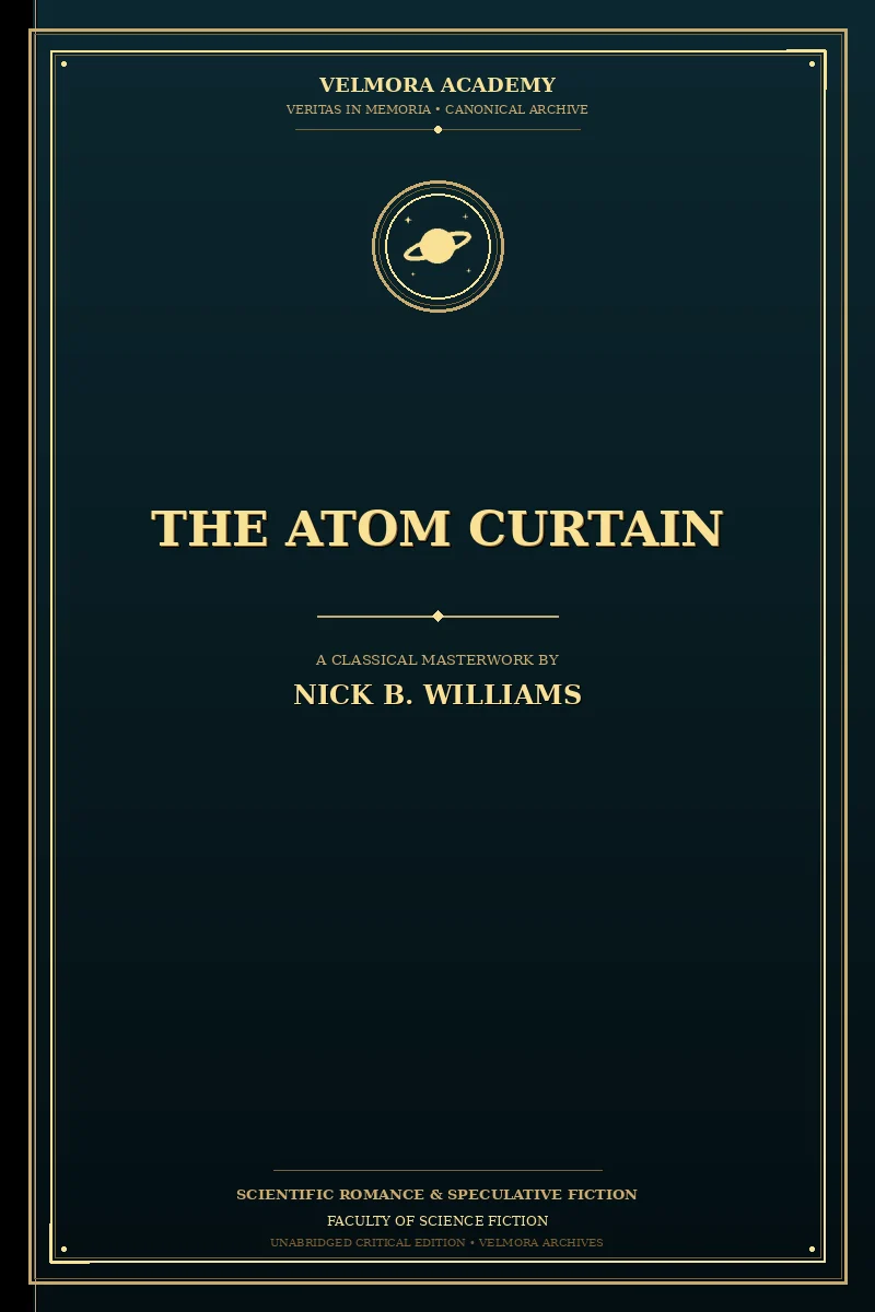 Cover of The atom curtain