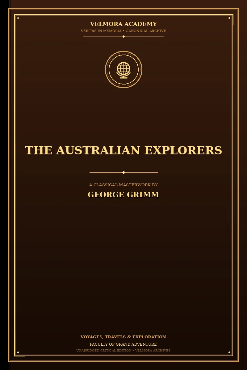 Cover of The Australian Explorers