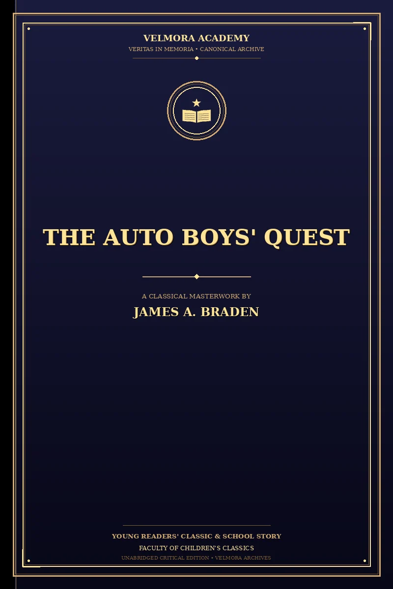 Cover of The Auto Boys' Quest