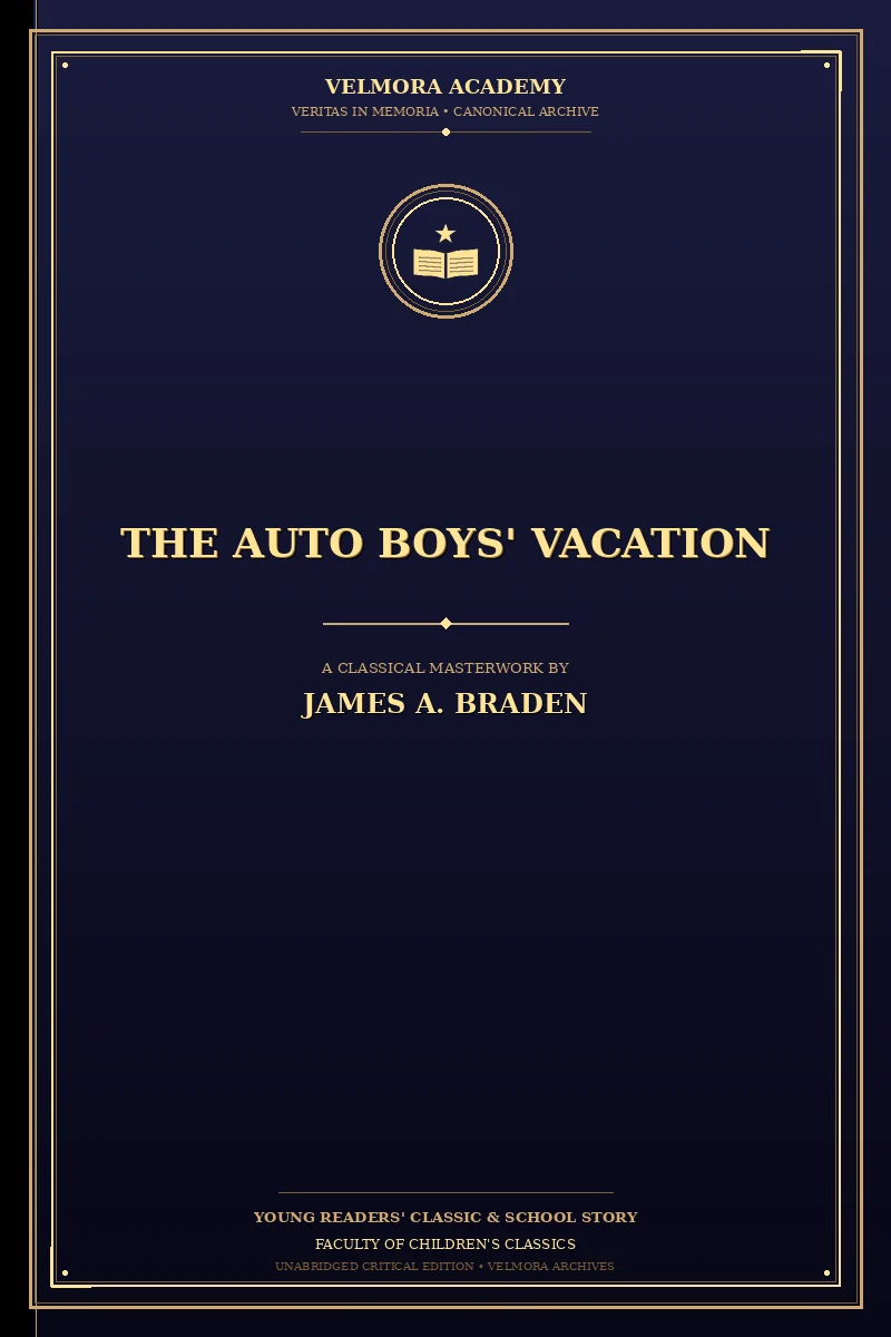 Cover of The Auto Boys' Vacation