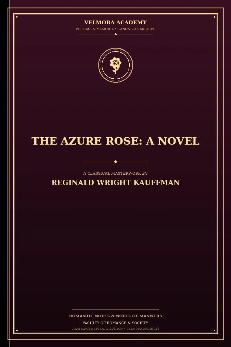 Cover of The Azure Rose: A Novel