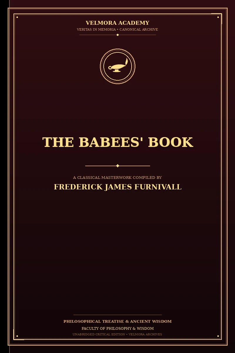 The Babees' Book