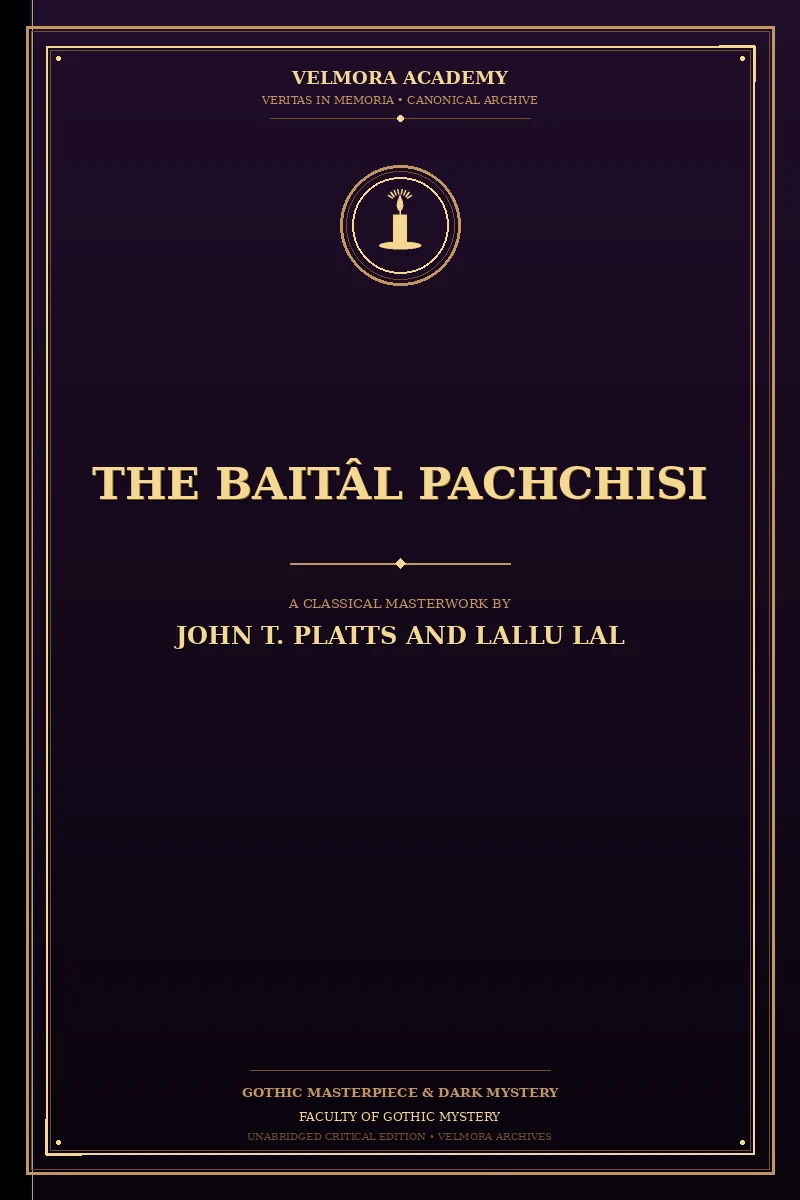 The Baitâl Pachchisi