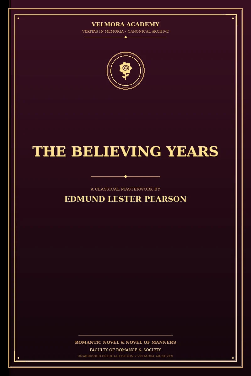 The Believing Years