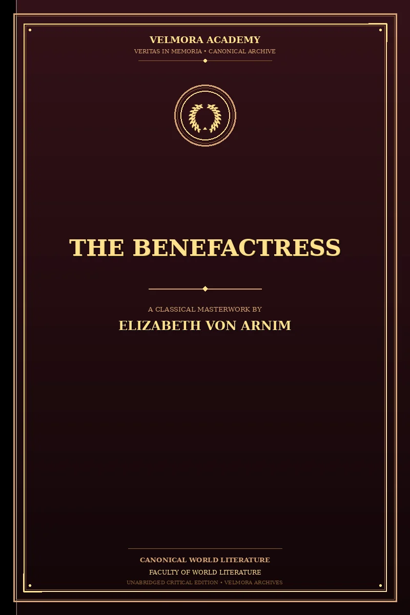 Cover of The Benefactress