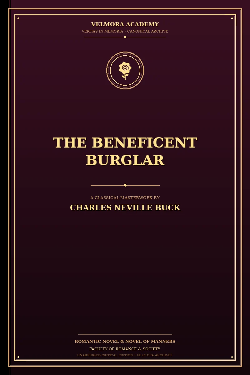 Cover of The Beneficent Burglar