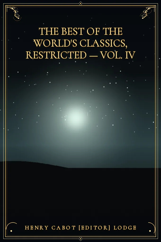 Cover of The Best of the World's Classics, Restricted — Vol. IV
