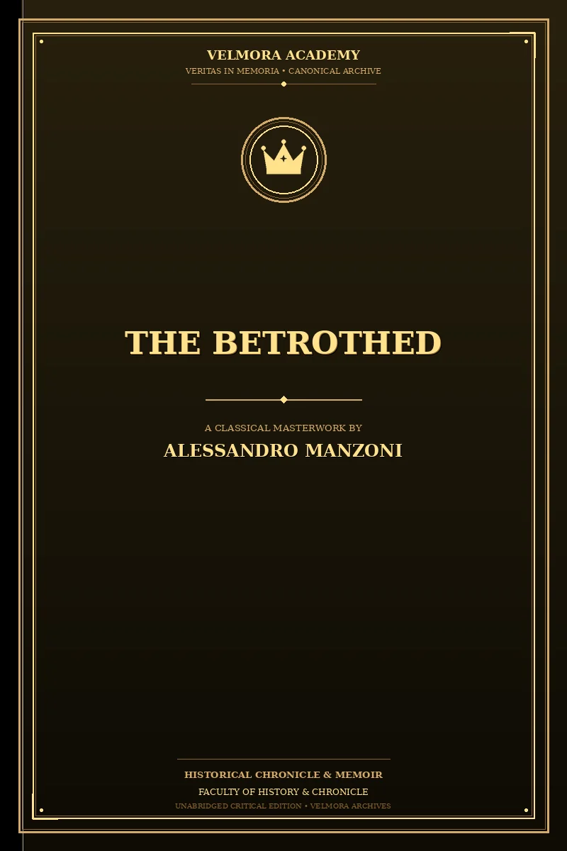 The Betrothed — From the Italian of Alessandro Manzoni