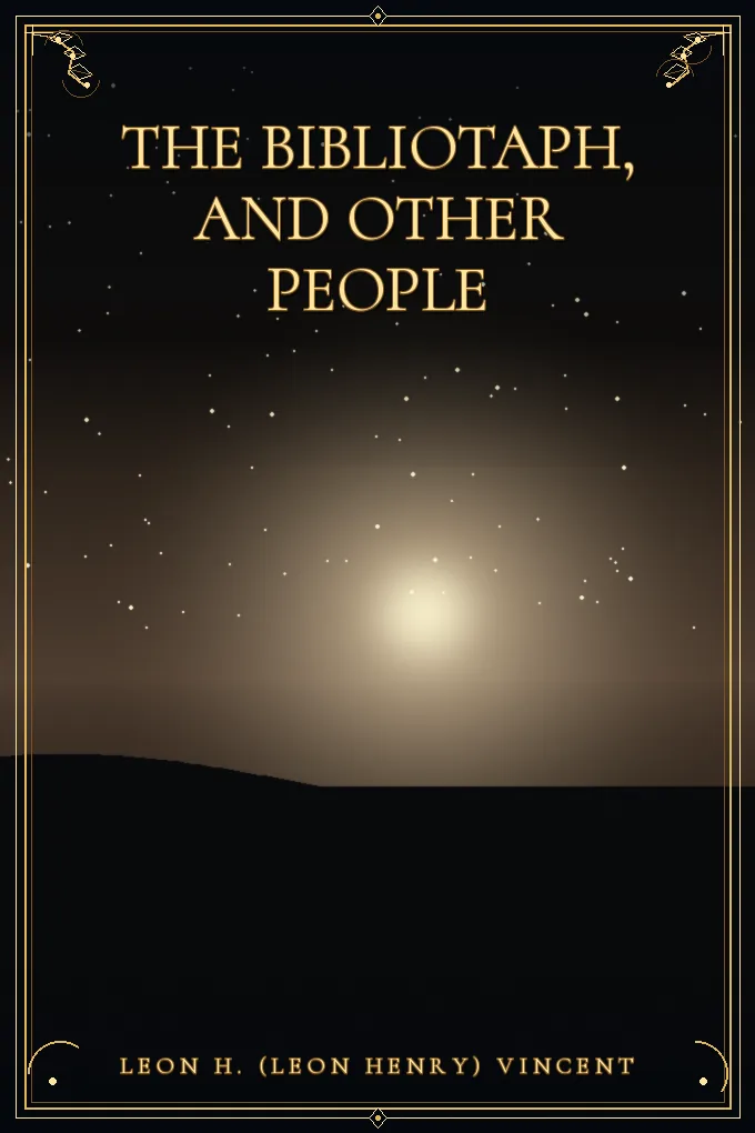 Cover of The Bibliotaph, and Other People