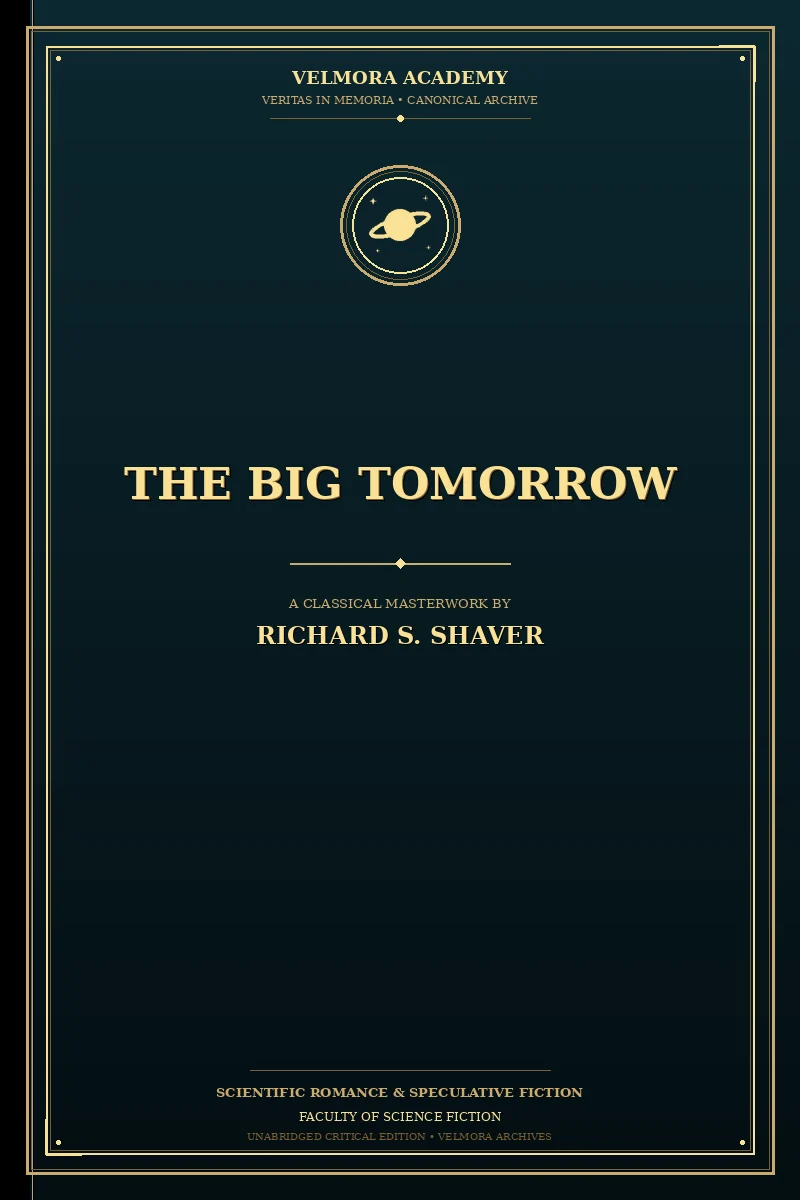 The Big Tomorrow