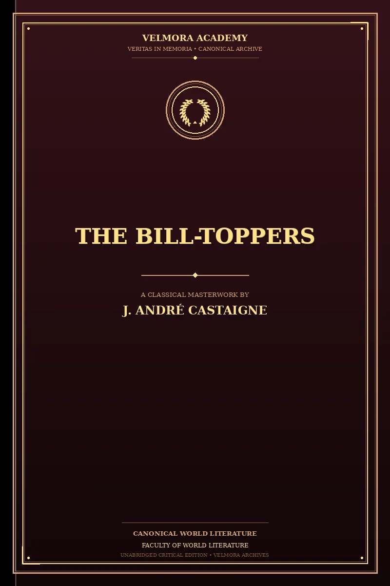 Cover of The Bill-Toppers
