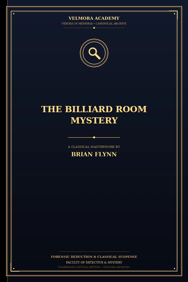 The Billiard Room Mystery