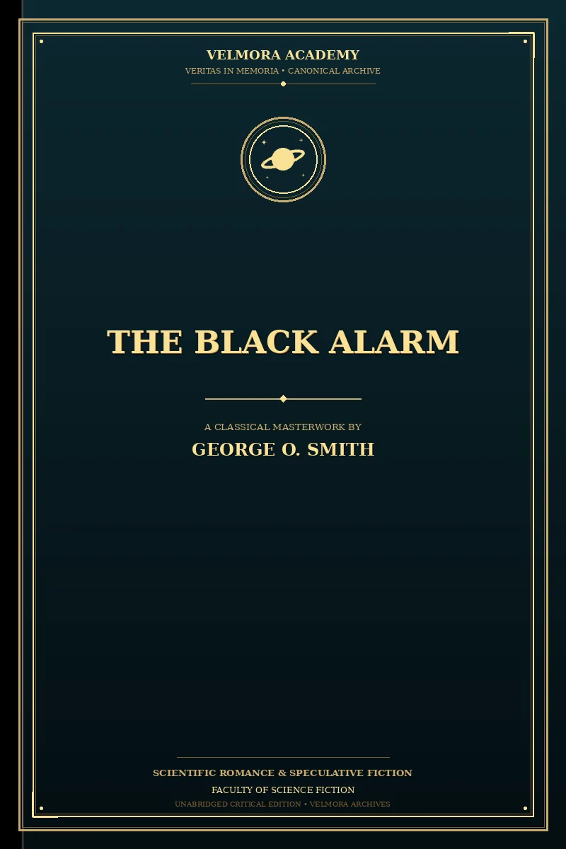 Cover of The black alarm