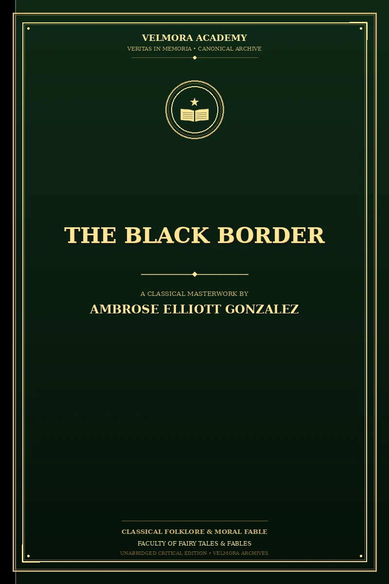 Cover of The black border