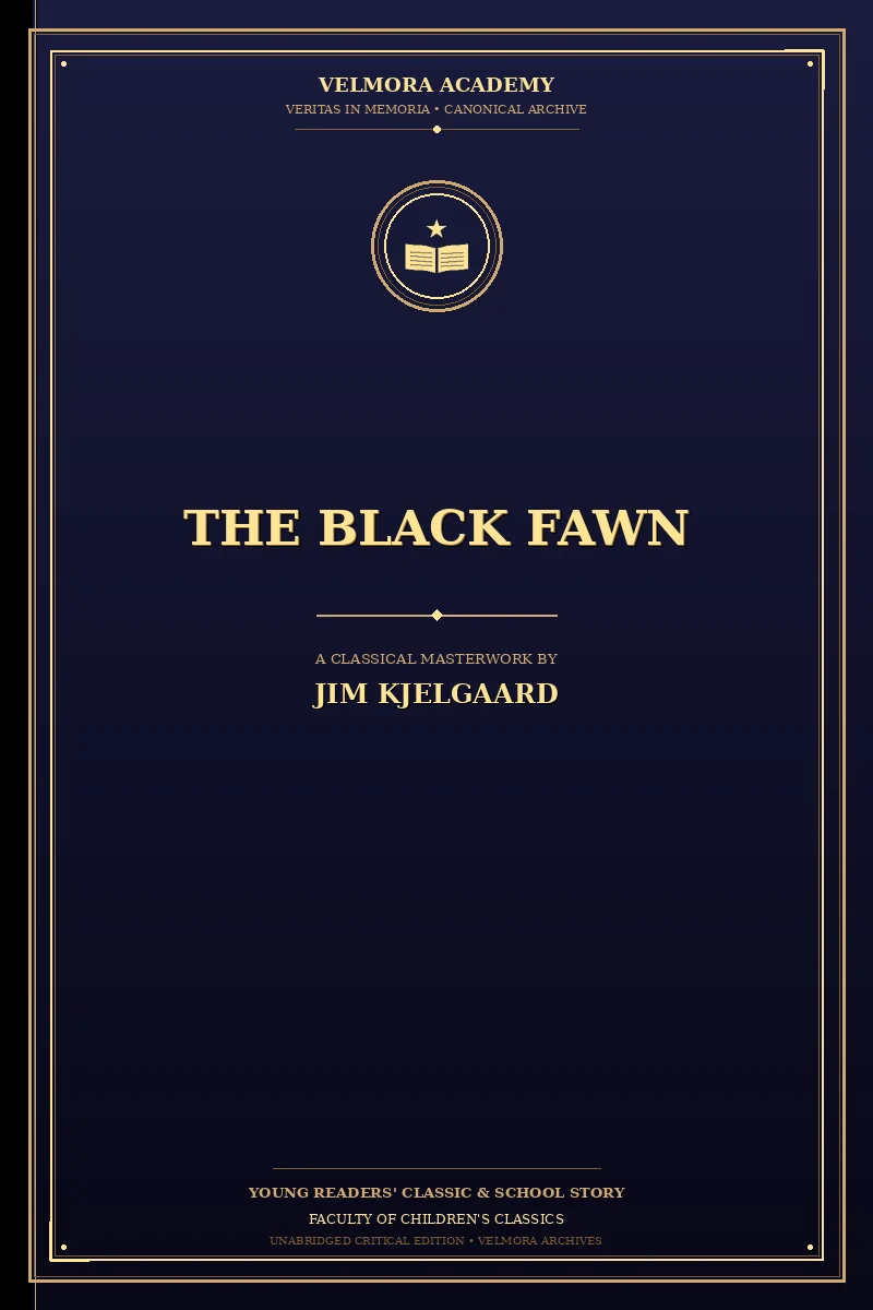 Cover of The Black Fawn