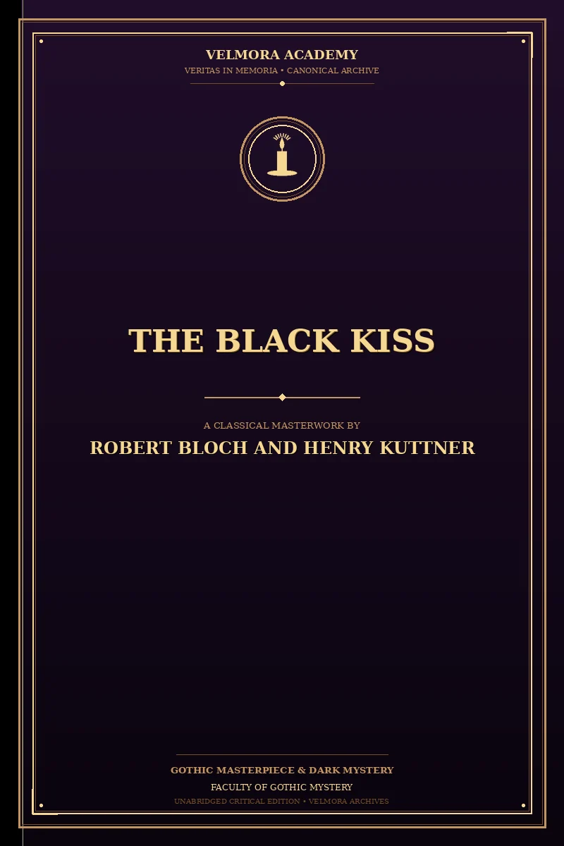 Cover of The black kiss
