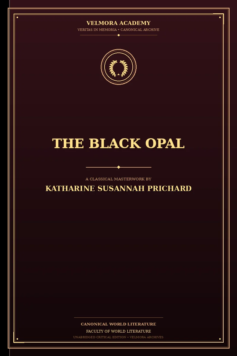 Cover of The Black Opal
