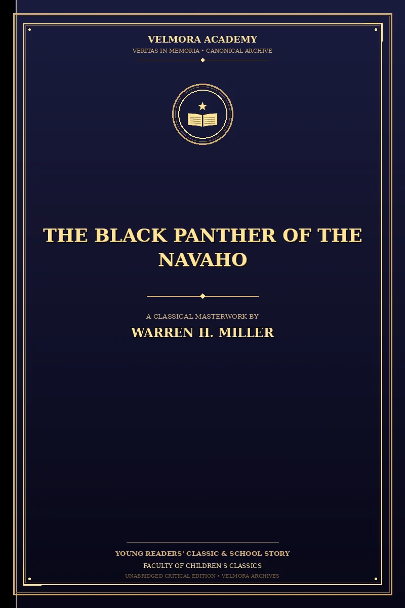 Cover of The Black Panther of the Navaho