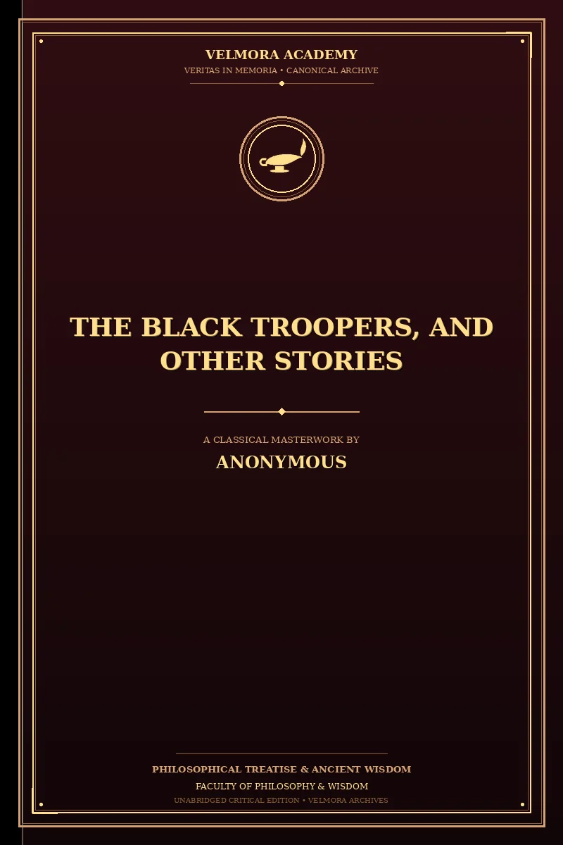 The Black Troopers, and other stories