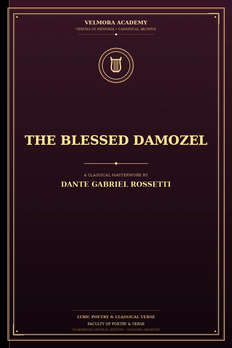 Cover of The Blessed Damozel