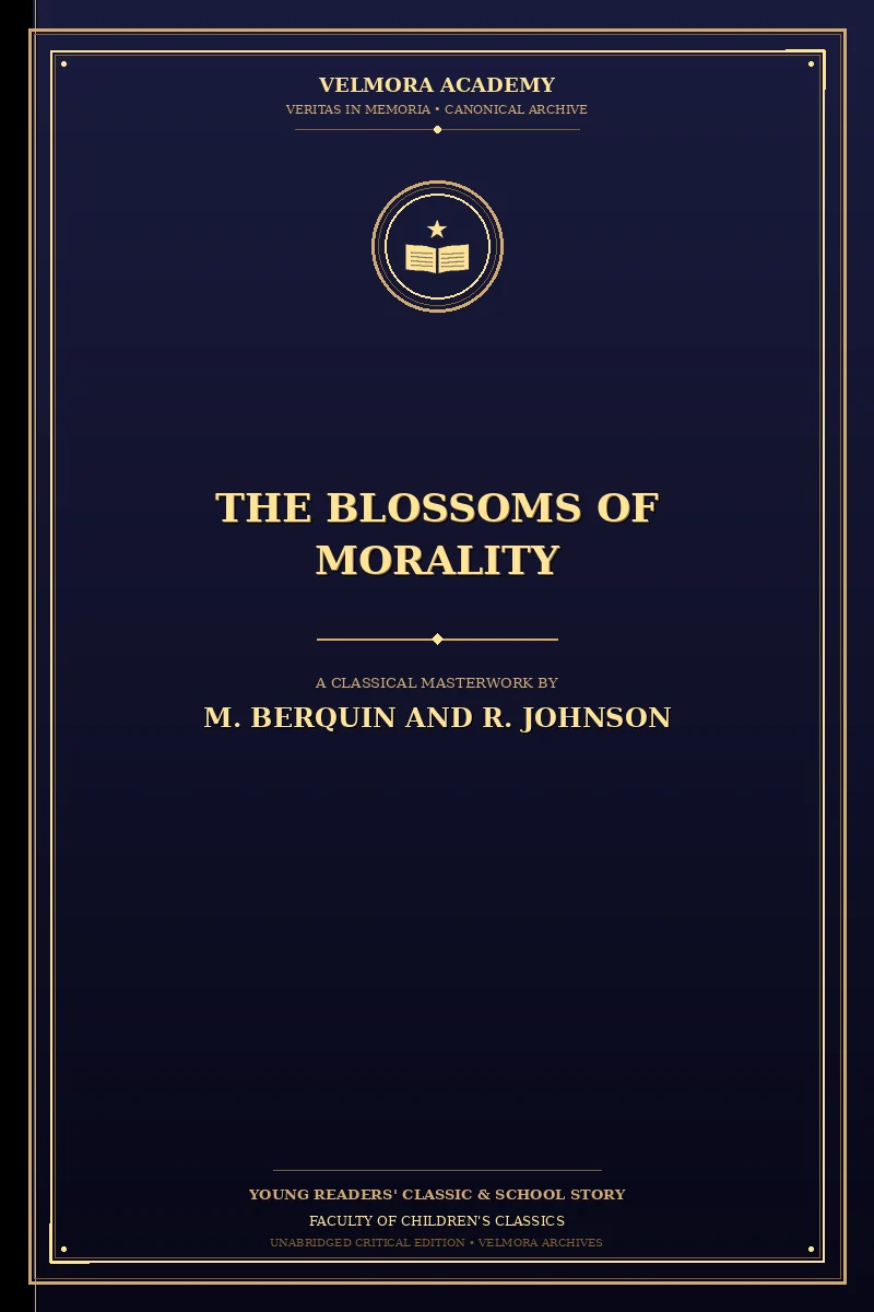 Cover of The Blossoms of Morality