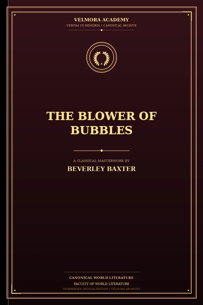The Blower of Bubbles