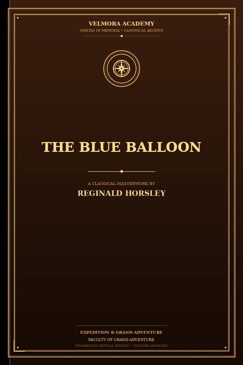 Cover of The Blue Balloon