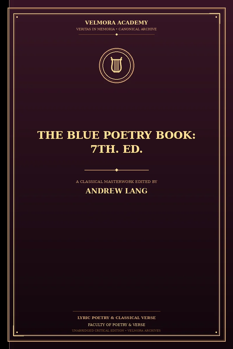 The Blue Poetry Book: 7th. Ed.
