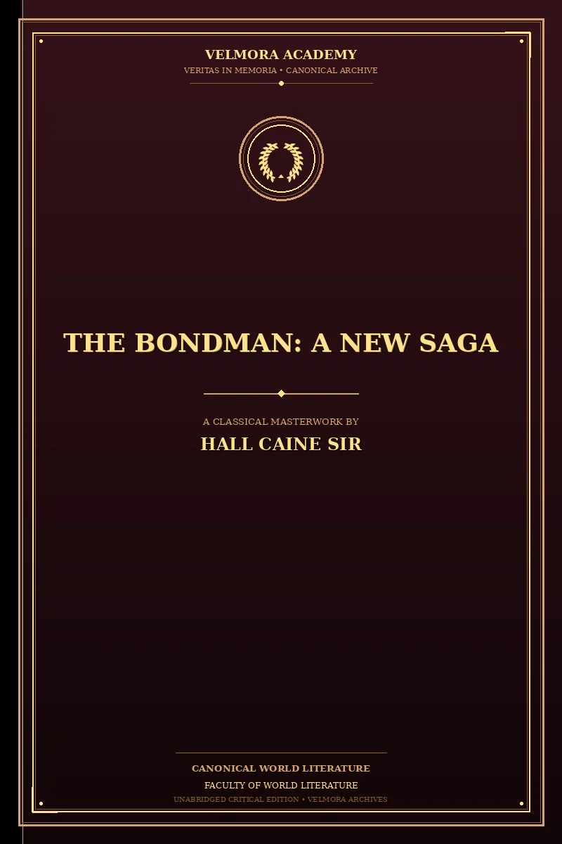 The Bondman: A New Saga
