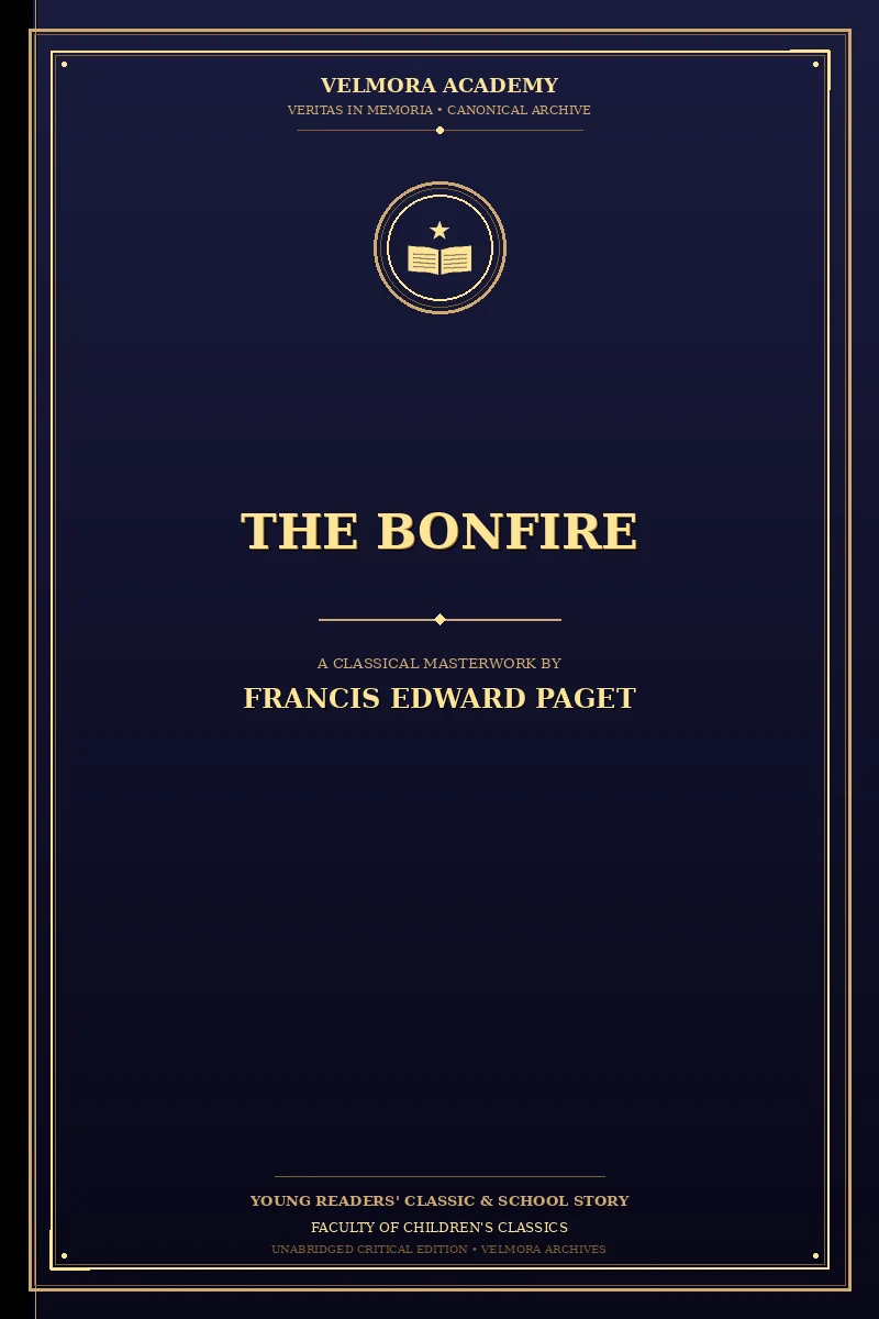 Cover of The bonfire