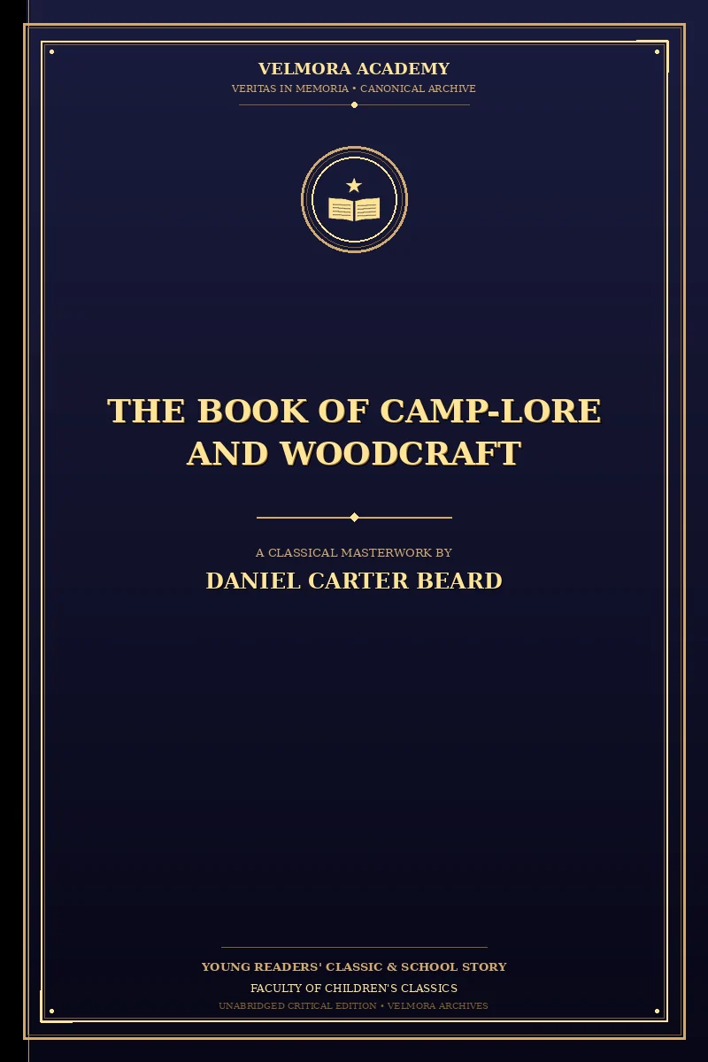 The Book of Camp-Lore and Woodcraft