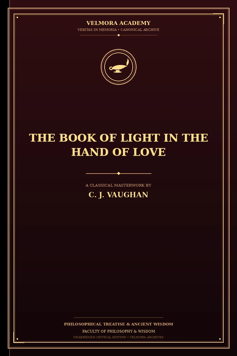 The Book of Light in the Hand of Love