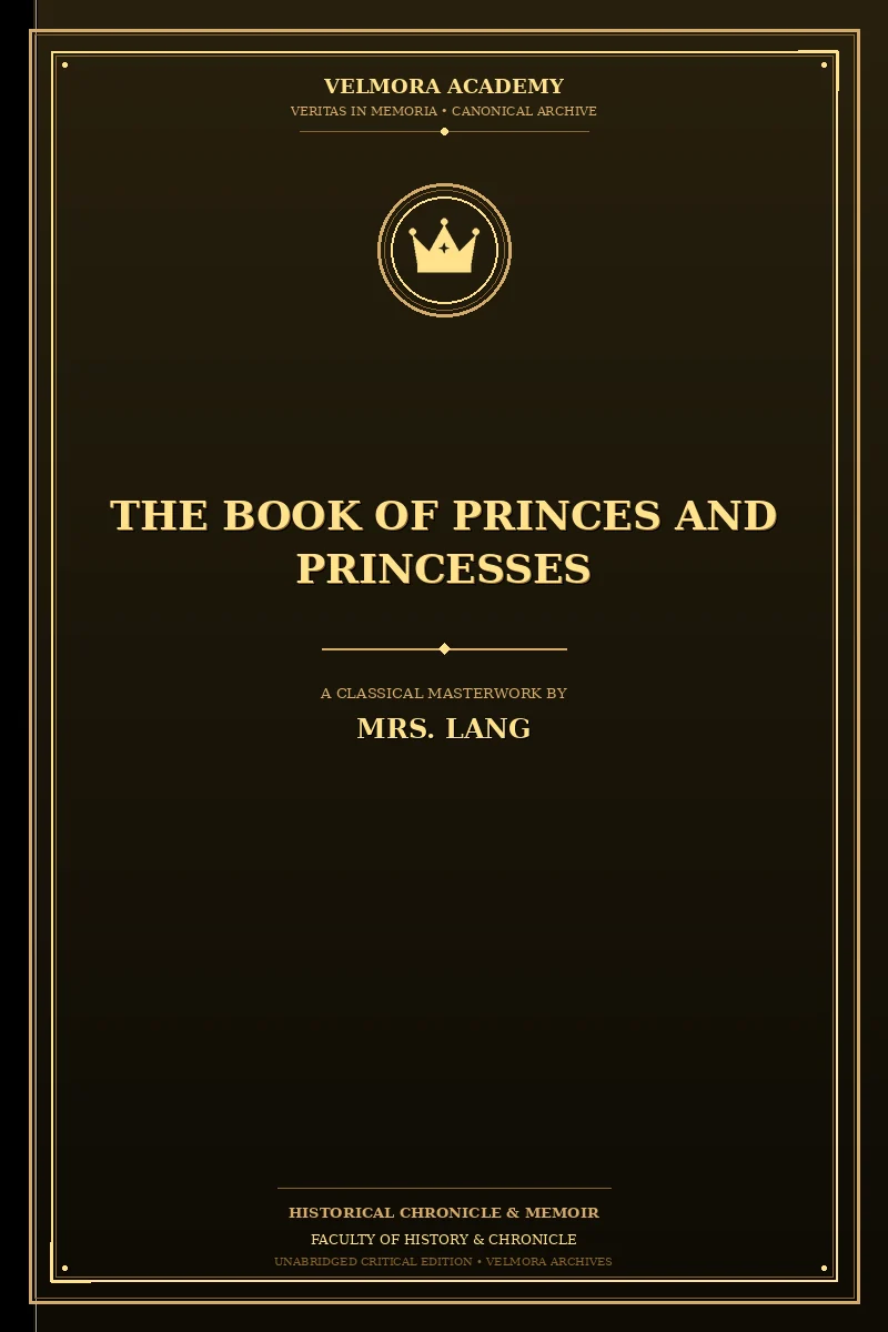 Cover of The Book of Princes and Princesses