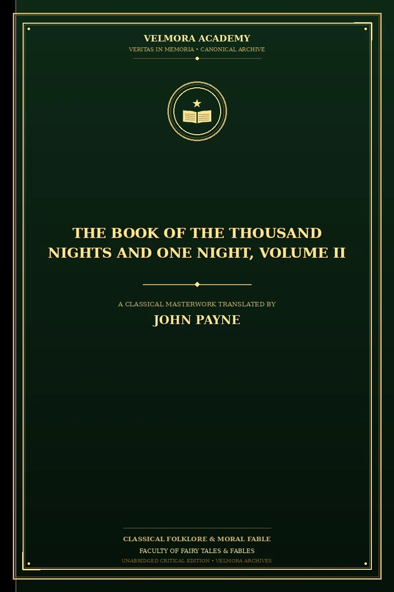 The Book of the Thousand Nights and One Night, Volume II