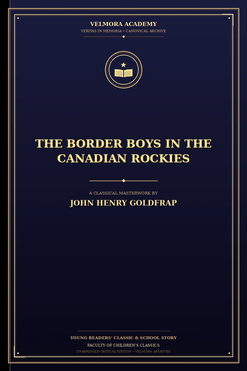 The Border Boys in the Canadian Rockies