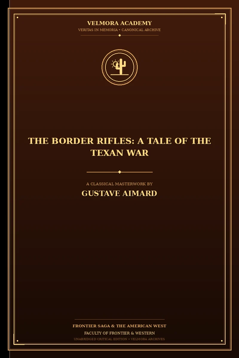 The Border Rifles: A Tale of the Texan War