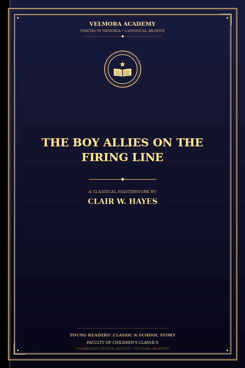 The Boy Allies on the Firing Line