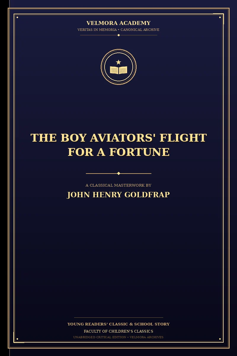 The Boy Aviators' Flight for a Fortune