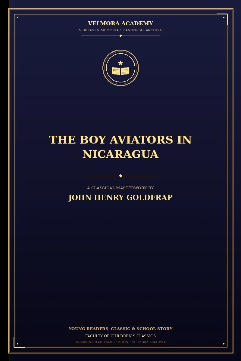 Cover of The Boy Aviators in Nicaragua