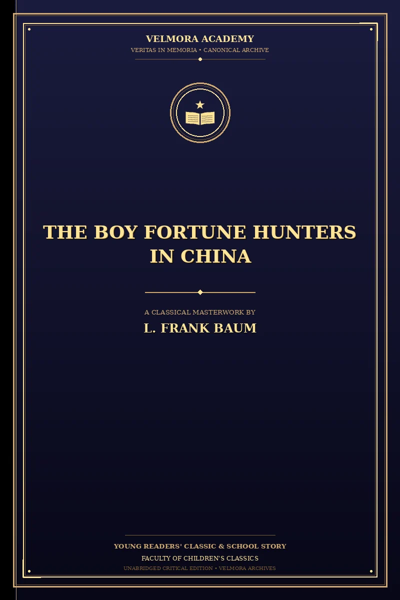 The Boy Fortune Hunters in China