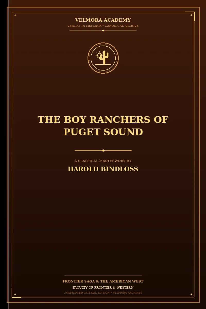 Cover of The Boy Ranchers of Puget Sound