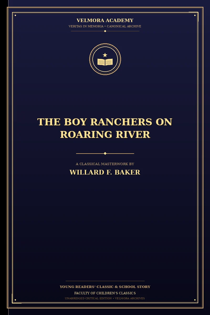 Cover of The Boy Ranchers on Roaring River